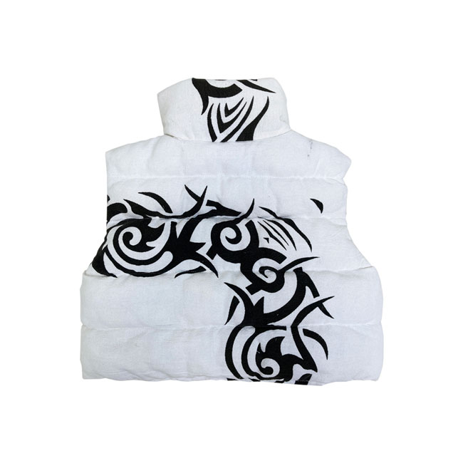 tribal puffer vest - Image 2