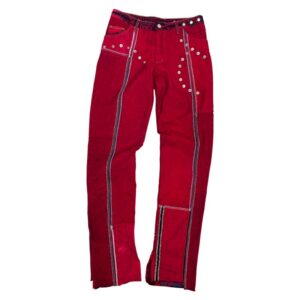 red jeans L