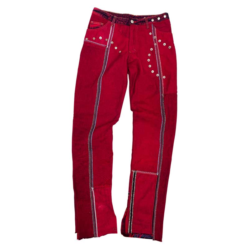 red jeans L