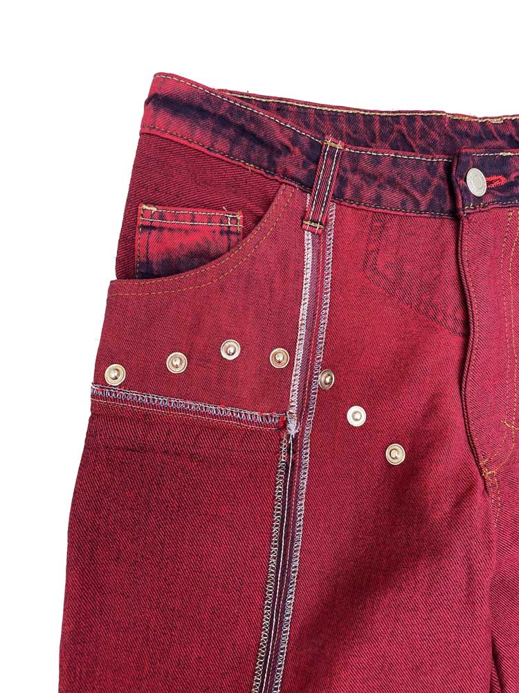 red jeans L - Image 3